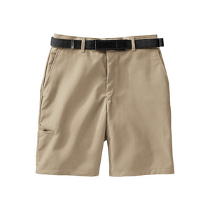 Red Kap Mens Cell Phone Pocket Work Shorts Front Khaki 3