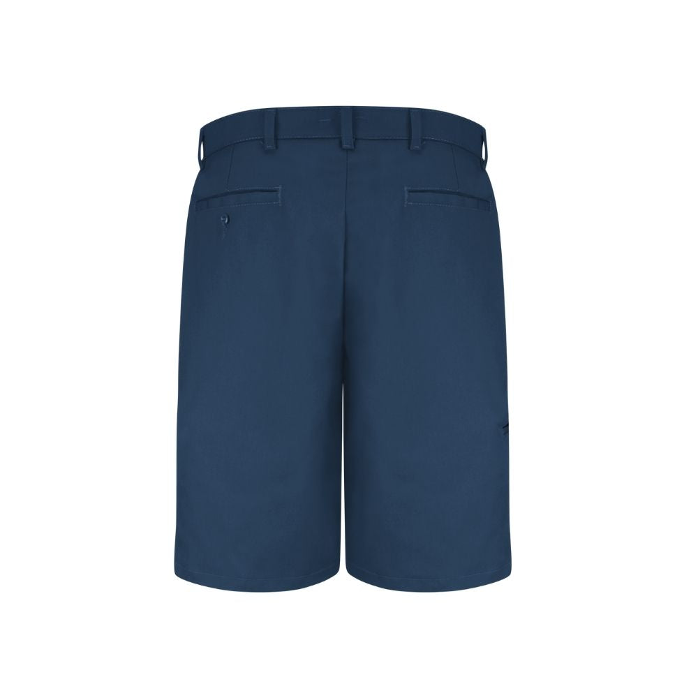 Red Kap Mens Cell Phone Pocket Work Shorts Front Navy