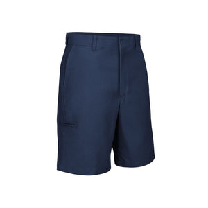 Red Kap Mens Cell Phone Pocket Work Shorts Front Navy