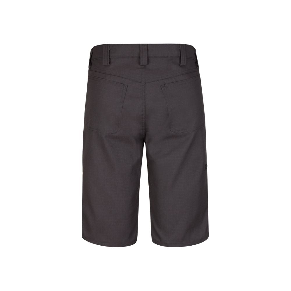 Red Kap Mens Lightweight Crew Work Shorts Grey Front
