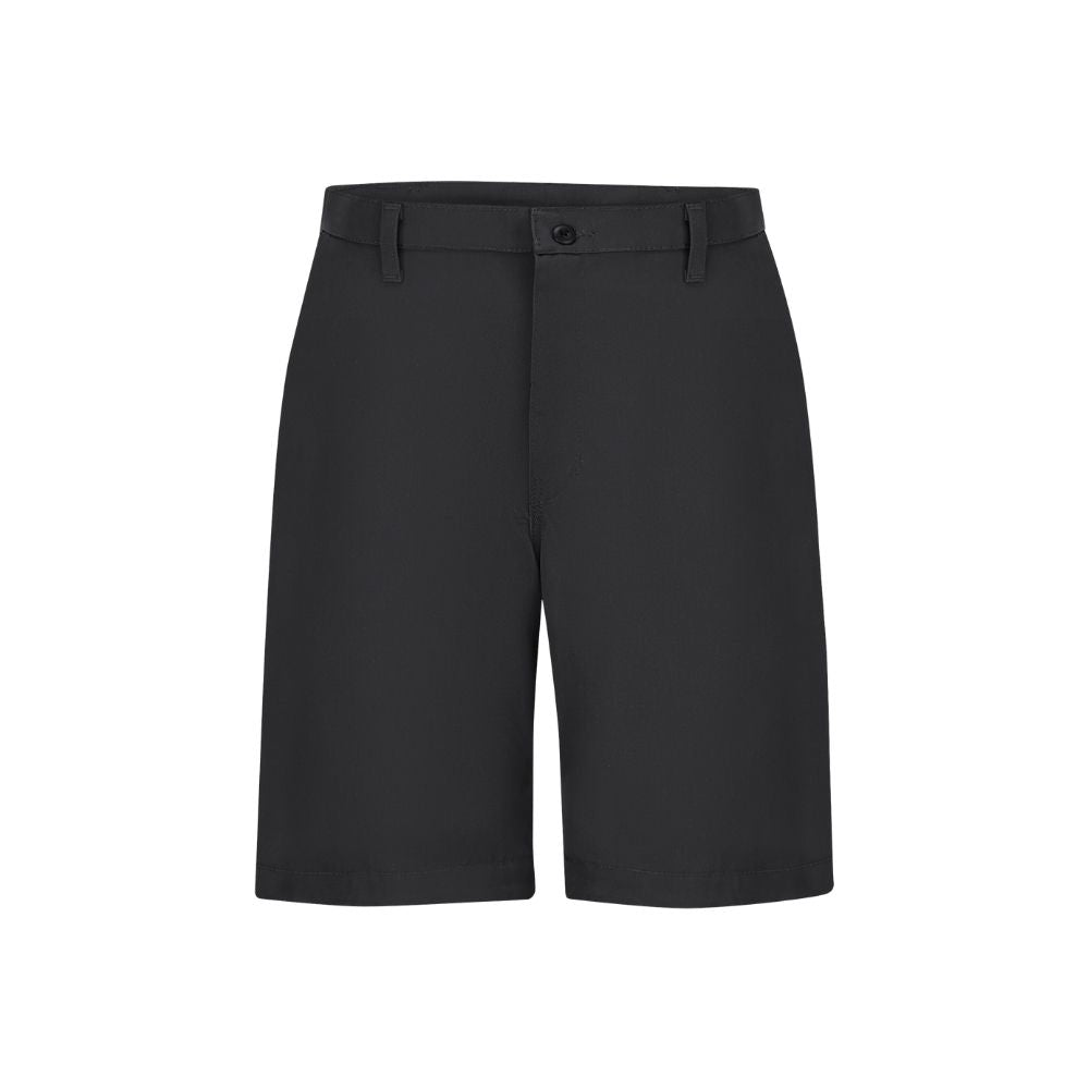 Red Kap Men's Utility Work Short Black Front