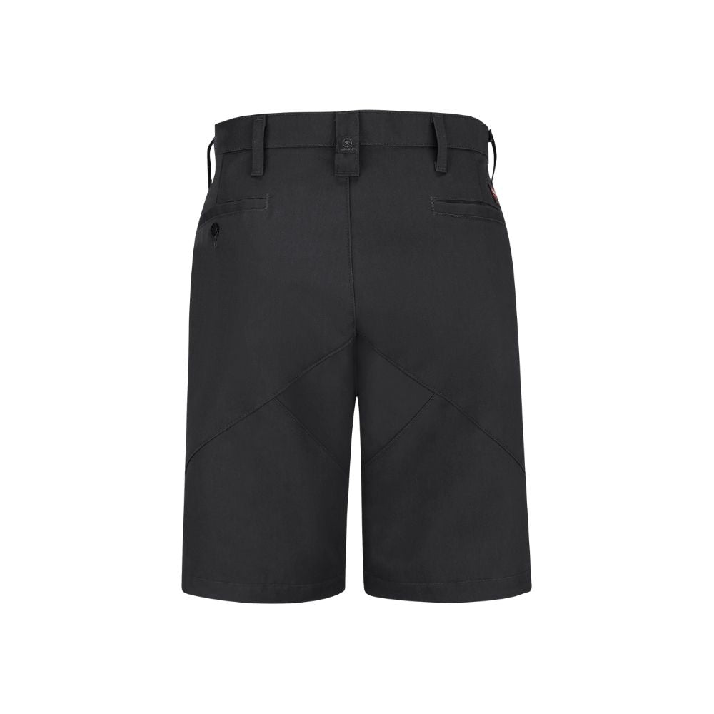 Red Kap Men's Utility Work Short Black Front