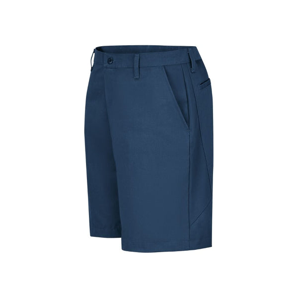 Red Kap Men's Utility Work Short Navy Side