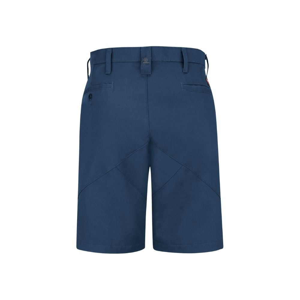 Red Kap Men's Utility Work Short Navy Front