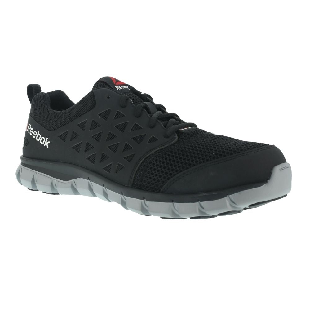 Reebok sublite black running shoes Clearance