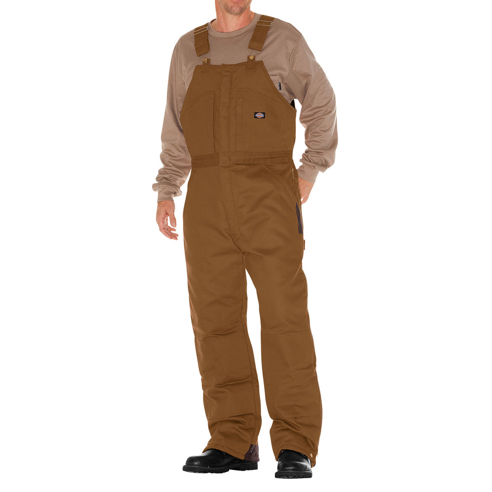 Dickies Premium Insulated Work Bib Overall TB839 - brown
