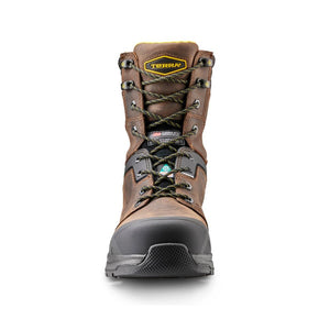 Terra Carbine Men's WP 8 inch Composite Toe Work Boot - Brown TR0A4TCRBRN