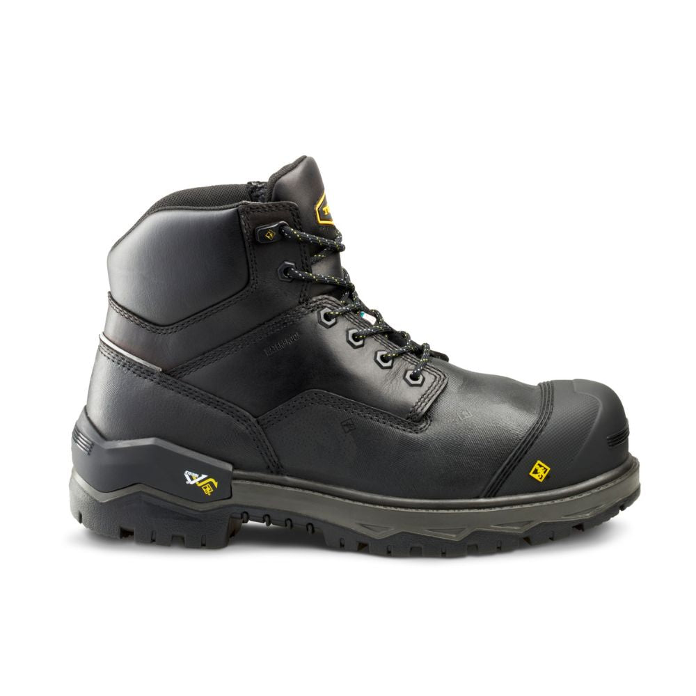 Terra Gantry Men's 6" WP Composite Toe Work Safety CSA Boot TR0A4T8VBLK - Black