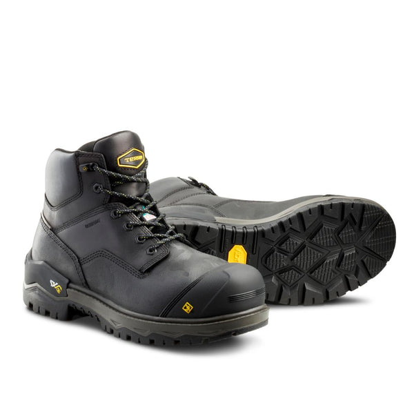 Terra Gantry Men's 6" WP Composite Toe Work Safety CSA Boot TR0A4T8VBLK - Black