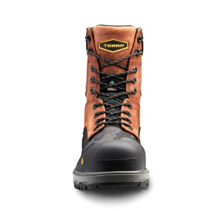 Terra Gantry Men's 8" Composite Toe Work Safety CSA Boot TR0A4NRQBRN - Brown