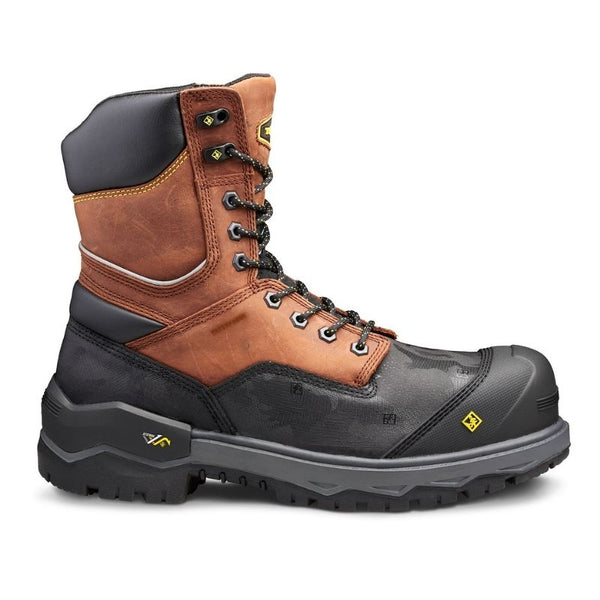 Terra Gantry Men's 8" Composite Toe Work Safety CSA Boot TR0A4NRQBRN - Brown