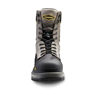Terra Gantry Men's 8" WP Composite Toe Work Safety CSA Boot TR0A4NRQGYX - GREY