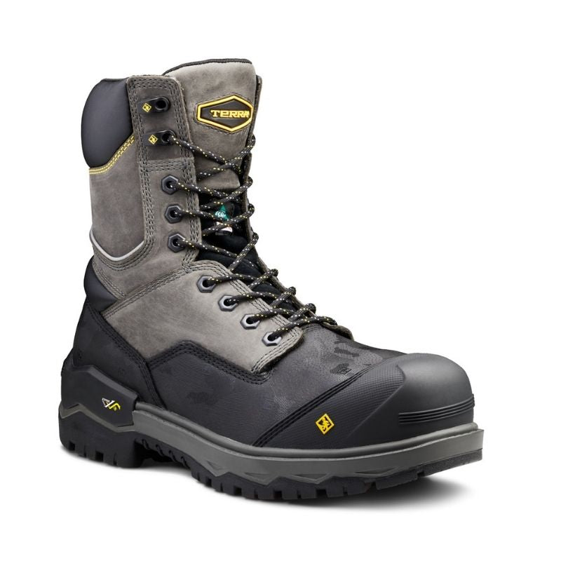 Terra Gantry Men's 8" WP Composite Toe Work Safety CSA Boot TR0A4NRQGYX - GREY