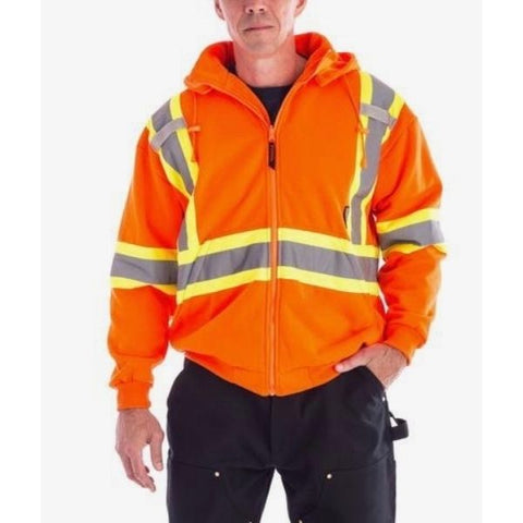 Terra Hi-Vis Breathable Work T-Shirt with Reflective Tape, Chest