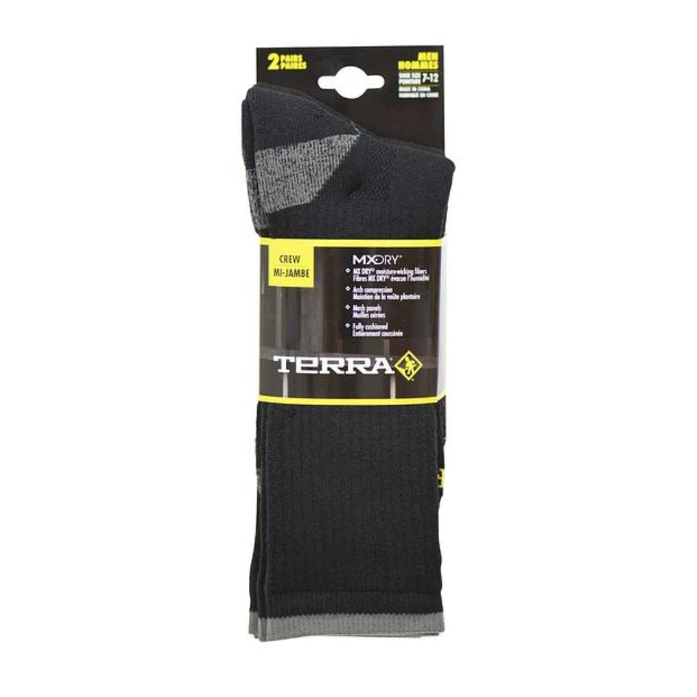 Terra Men's 2 PK Work Sock