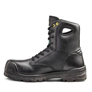 Terra Argo Men's Women's 8" Composite Toe Work Safety Boot 2975B - Black