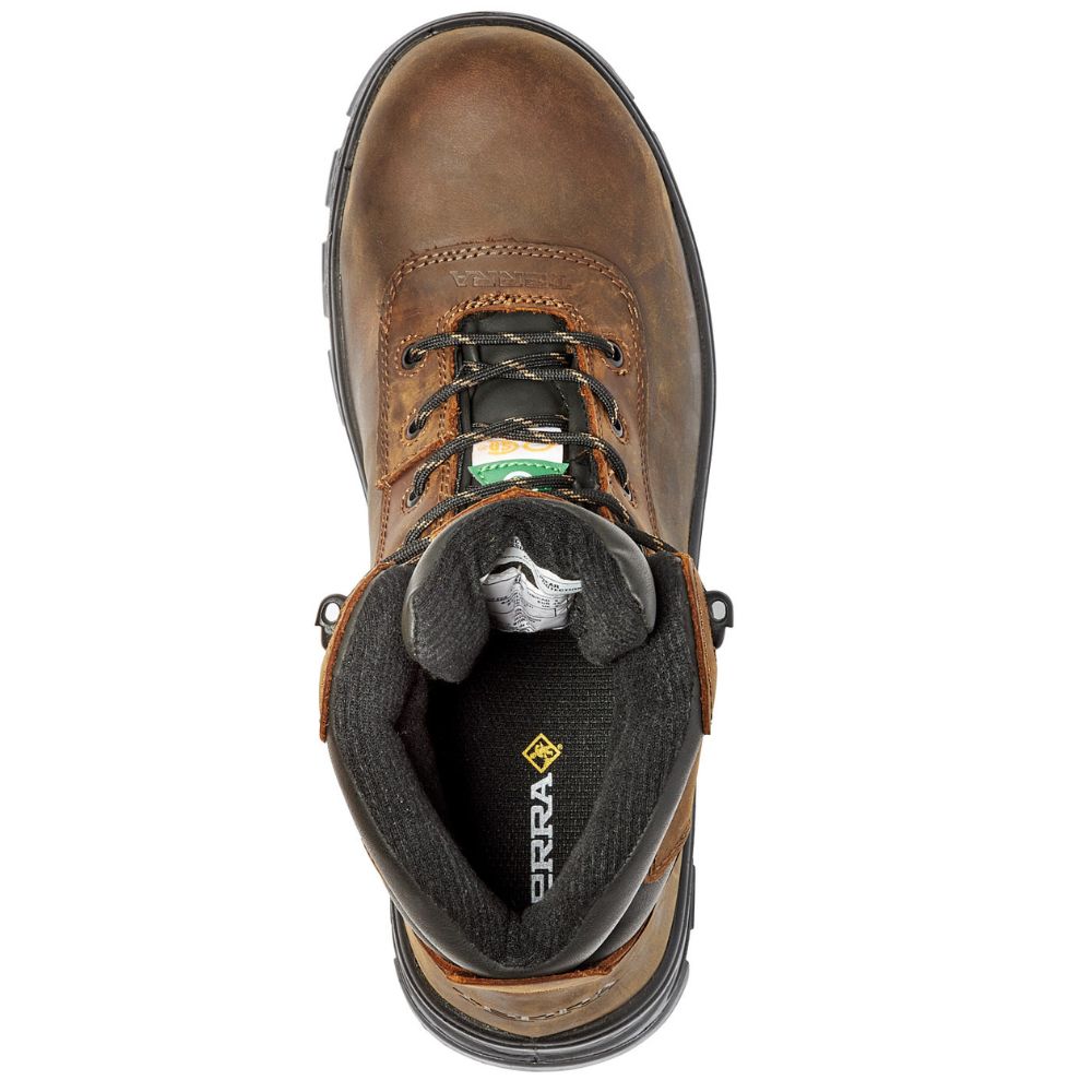 Terra Quinton Men's Composite Toe Hiker Work Boot TR835264DWX - Brown ...
