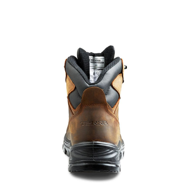 Terra Quinton Men's Composite Toe Hiker Work Boot TR835264DWX - Brown