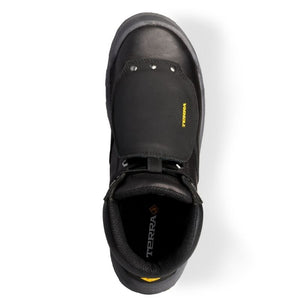 Terra Sentry 2020 Men's 6" Composite Toe Work Boot With External METGUARD TR0A4NRXBLK - Black