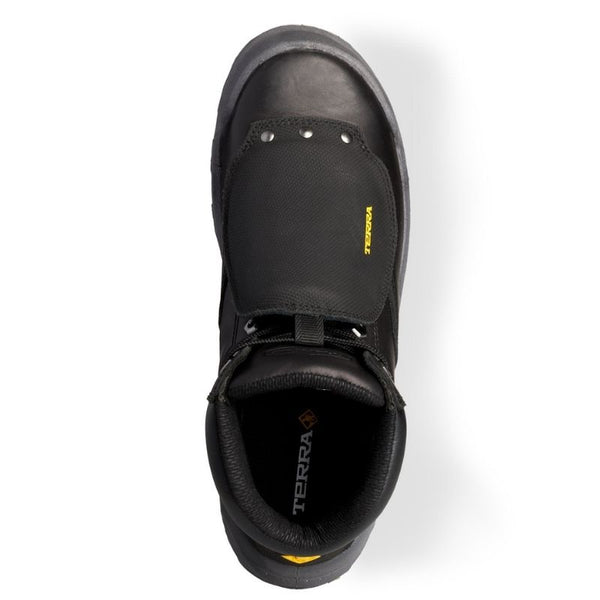 Terra Sentry 2020 Men's 6" Composite Toe Work Boot With External METGUARD TR0A4NRXBLK - Black