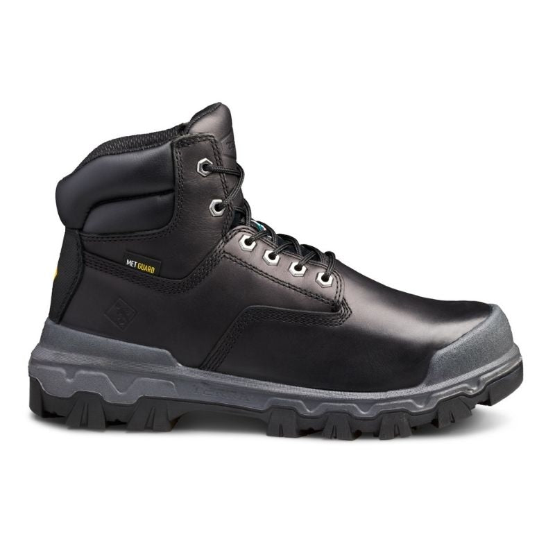 Terra Sentry 2020 Men's 6" Composite Toe Work Boot With Internal METGUARD TR0A4NRWBLK - Black