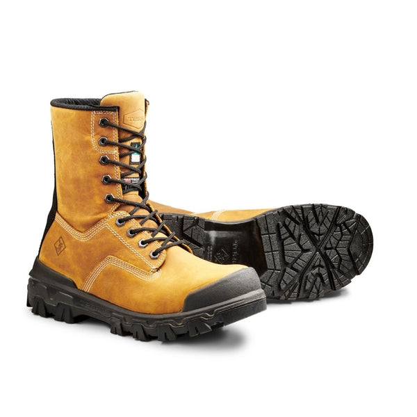 Terra Sentry 2020 Men's 8" Composite Toe Work Boot With Bumper Toe TR0A4NQ9FWE - Brown