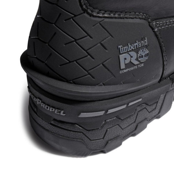 Timberland PRO Boondock HD Men's 8" WP Composite Toe Safety Boot With Vibram Arctic Grip TB0A29S7001 - Black