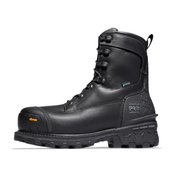 Timberland PRO Boondock HD Men's 8" WP Composite Toe Safety Boot With Vibram Arctic Grip TB0A29S7001 - Black