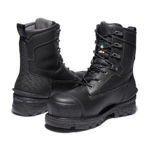 Timberland PRO Boondock HD Men's 8" WP Composite Toe Safety Boot With Vibram Arctic Grip TB0A29S7001 - Black