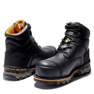 Timberland PRO Boondock Men's 6" Waterproof Composite Toe Safety Boot  A11UT- black