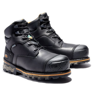 Timberland PRO Boondock Men's 6" Waterproof Composite Toe Safety Boot  A11UT- black