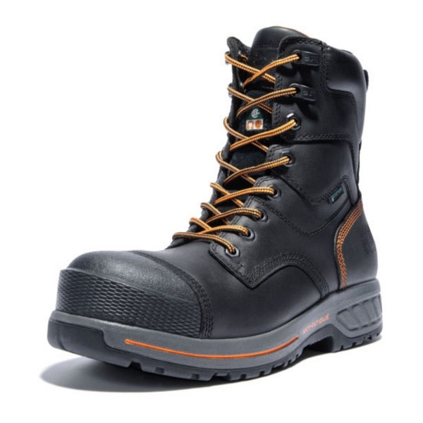 Timberland PRO Endurance HD Men's 8" Waterproof Composite Toe CSA Work Boot A1Q6Z - black