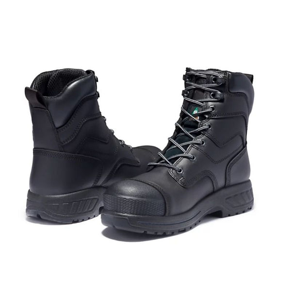 Timberland PRO Endurance HD Women's 8" Waterproof Composite Toe CSA Work Boot  TB0A1KQS001- black