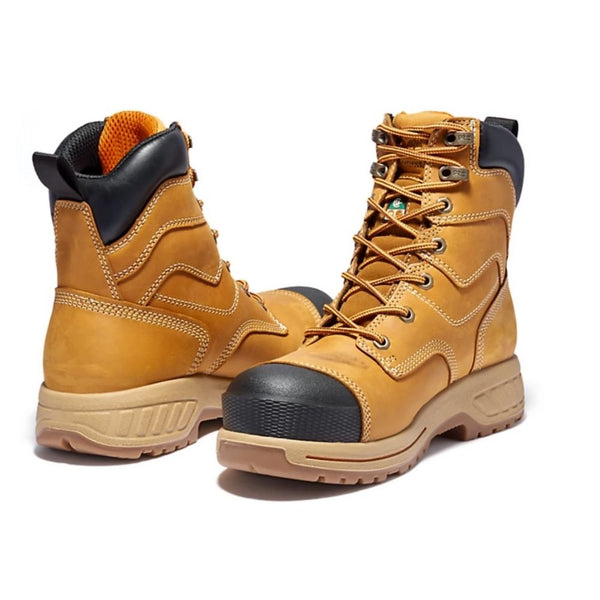 Timberland PRO Endurance HD Women's 8" Waterproof Composite Toe CSA Work Boot TB0A22SD231 - tan