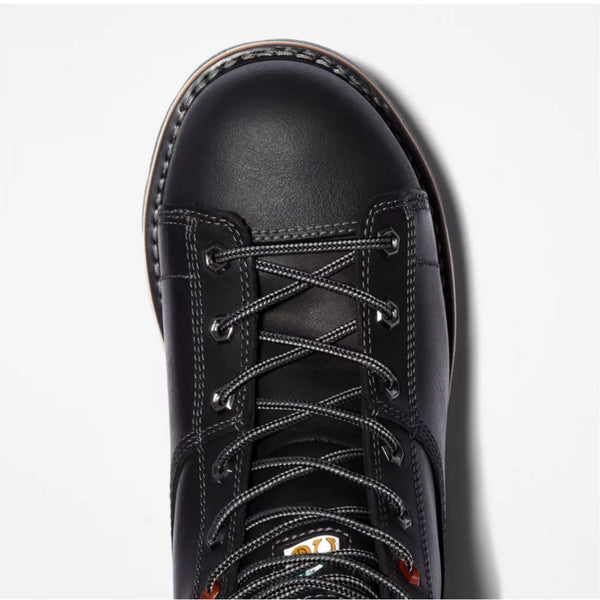 Timberland PRO Gridworks Men's 8" WP Alloy Toe CSA Work Boot A12EO - Black