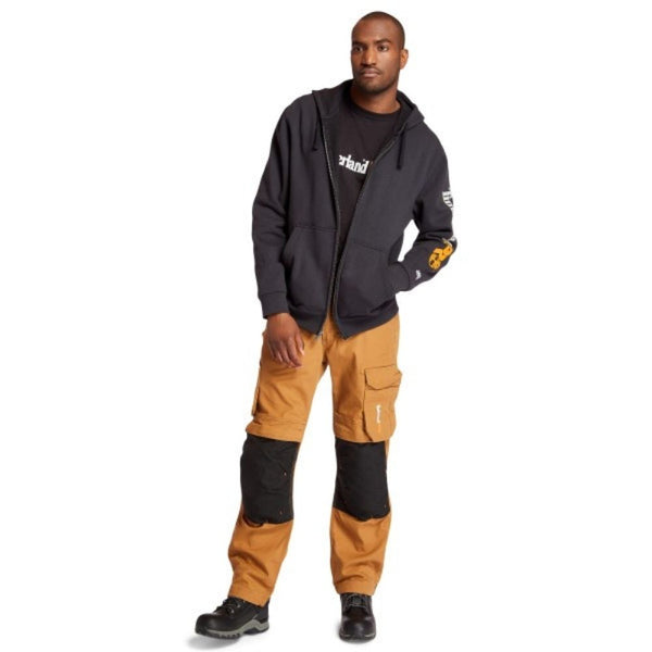 Timberland PRO Hood Honcho Full Zip Work Hoodie TB1A235X001 - Black