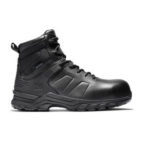 Timberland PRO Valor Hypercharge 6" Unisex Composite Toe Waterproof Side Zip Uniform Boot - Black TB0A1XVN001