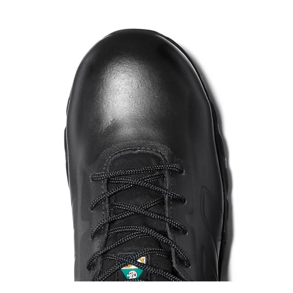 Timberland PRO Valor Hypercharge 6" Unisex Composite Toe Waterproof Side Zip Uniform Boot - Black TB0A1XVN001