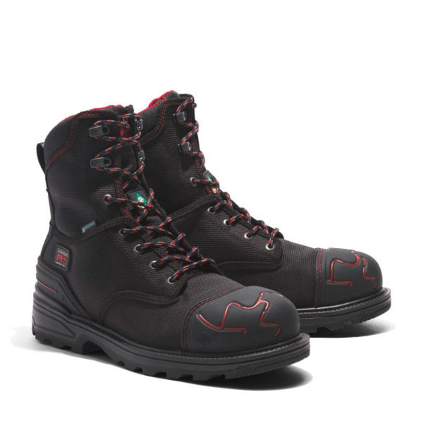Timberland PRO Magnitude Men's 8" WP Insulated Ballistic Nylon Composite Toe Work Boot TB0A5SV1001 - Black