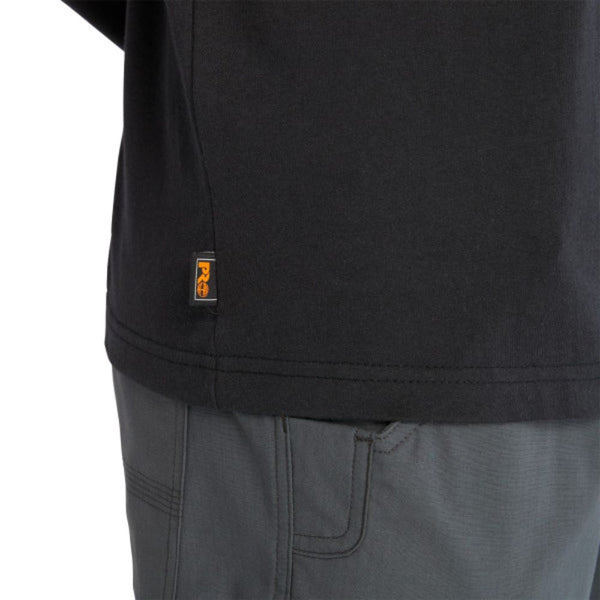 Timberland PRO Men's Core Logo Long-Sleeve T-Shirt - Black