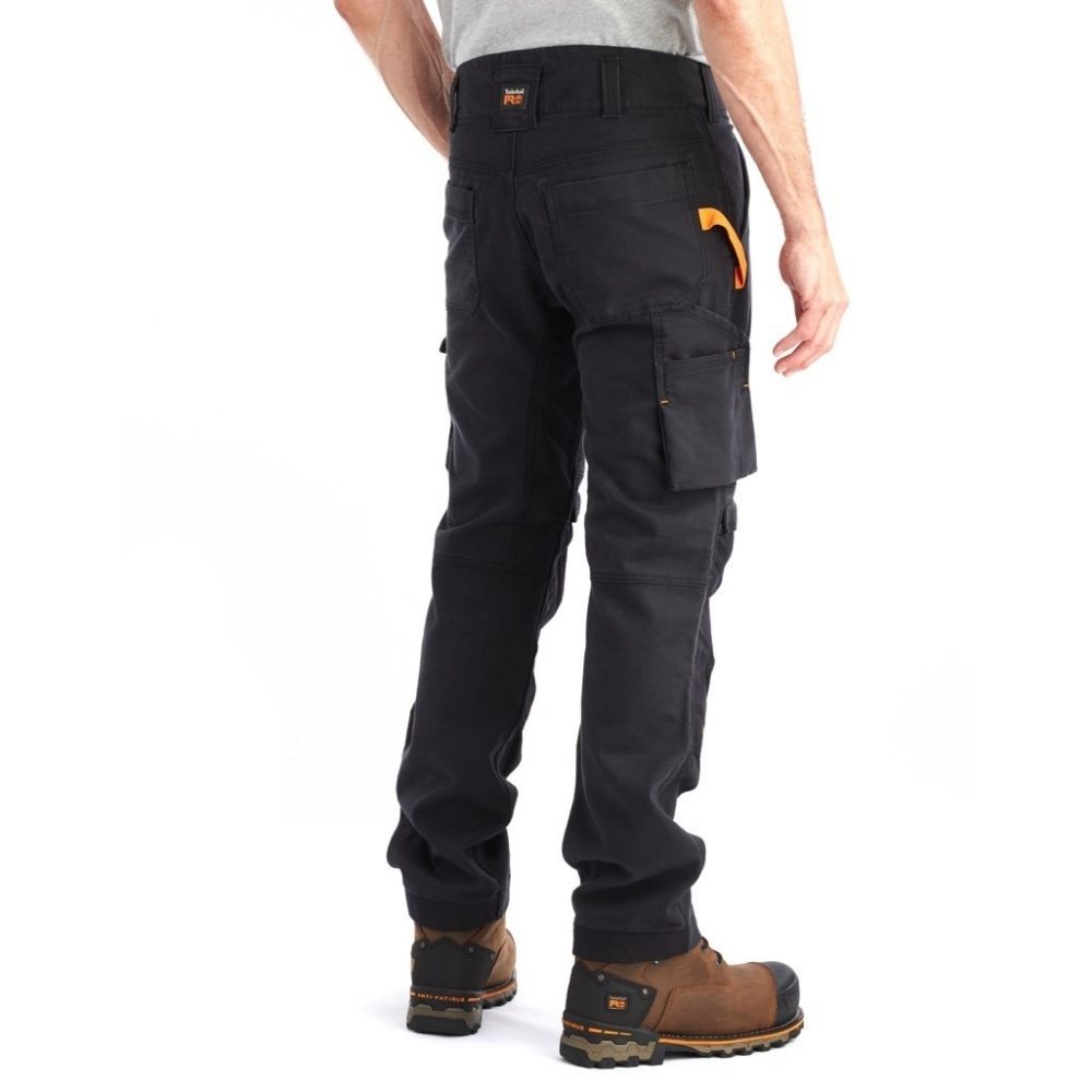 men's Cargo work pants with knee insert