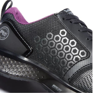 Timberland PRO Reaxion Women's Athletic Composite Toe Work Shoe TB0A21VB001 - Black/Purple