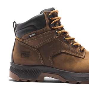 Timberland PRO Titan Men's 6" Waterproof Composite Toe Work Boot TB0A5T87214 - Brown