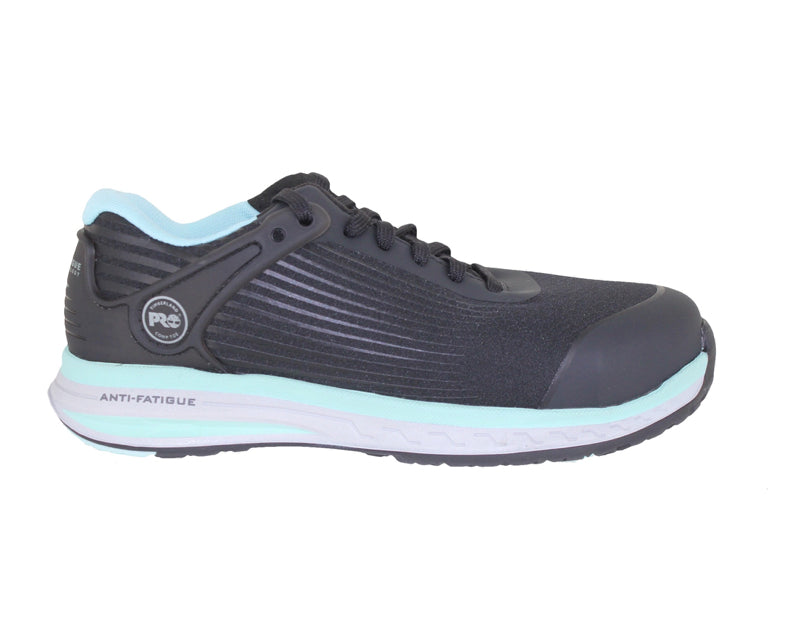 Timberland Pro Drivetrain Composite Safety Toe Work Shoes Black‎ Teal Size 6.5 Women main image 4