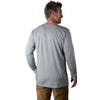 Walls Heavy Lifter Men's Long Sleeve Work Shirt  YL879 - Heather Grey