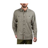Walls Leroy Mid-weight Brushed Flannel Work Shirt YL995  - Olive