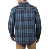 Walls Lone Oak Sherpa Lined Stretch Flannel Shirt Jacket YJ933 - Blue