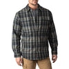 Walls Lone Oak Sherpa Lined Stretch Flannel Shirt Jacket YJ933 - Grey