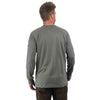 Walls Men's Cross Cut UPF 50+ Long Sleeve Work Shirt  - Grey Heather