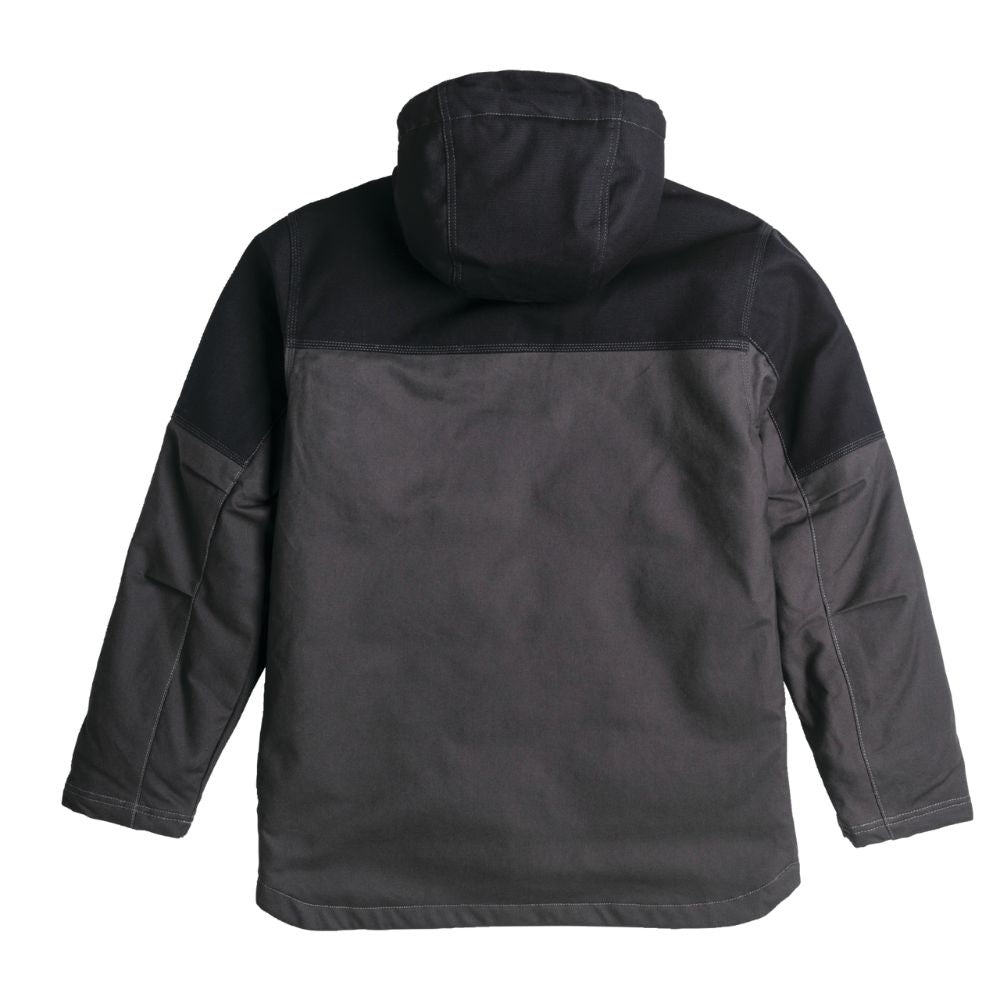 Walls Men's Edgewood Waterproof Duck Insulated Work Coat - Black YC12